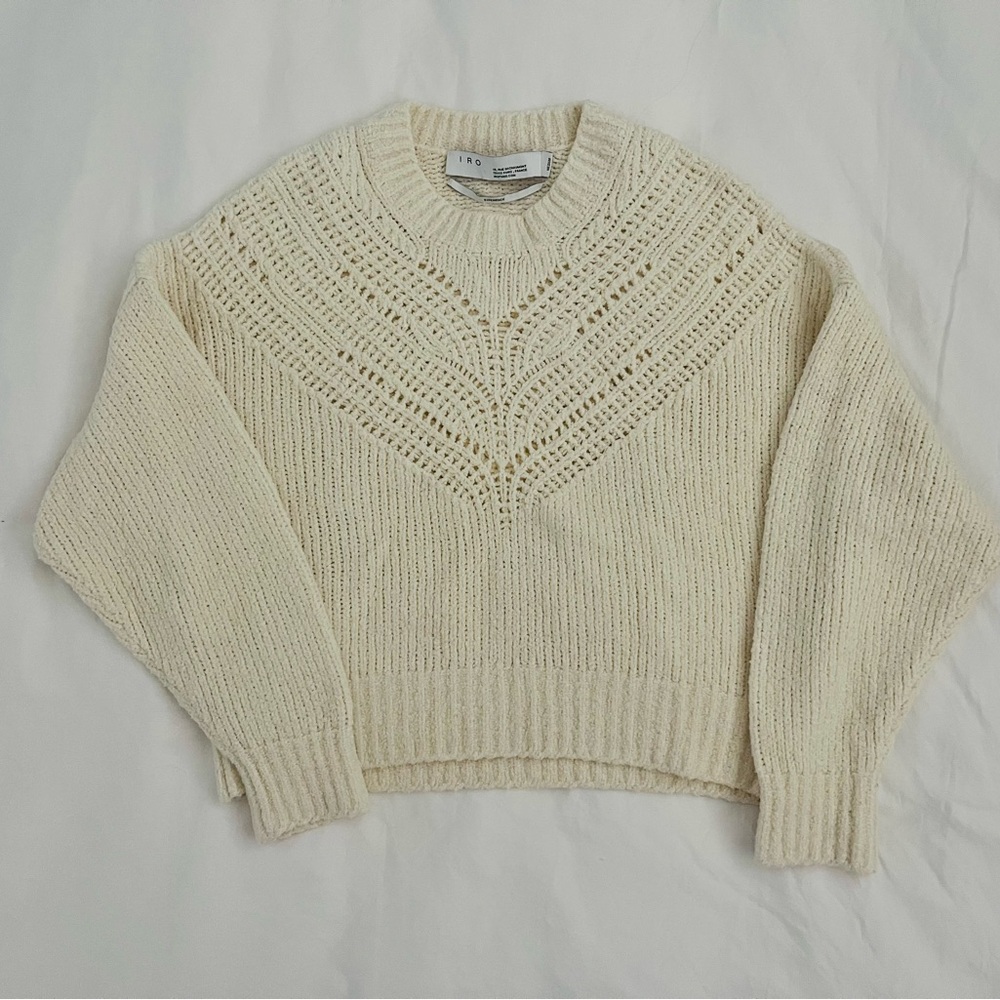 IRO Arresi Chevron Knit Sweater